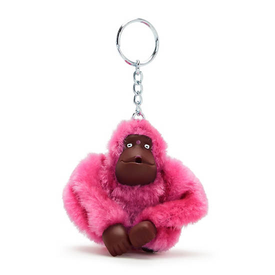 Akcesoria Kipling Sven Monkey Keychain Różowe Fioletowe | PL 1213UZ